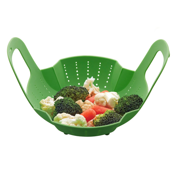 Official Silicone Steamer Basket - Green