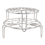 TOPOKO Set of 2 Egg Steamer Racks. Stainless Steel Kitchen Stackable Steamer Trivet